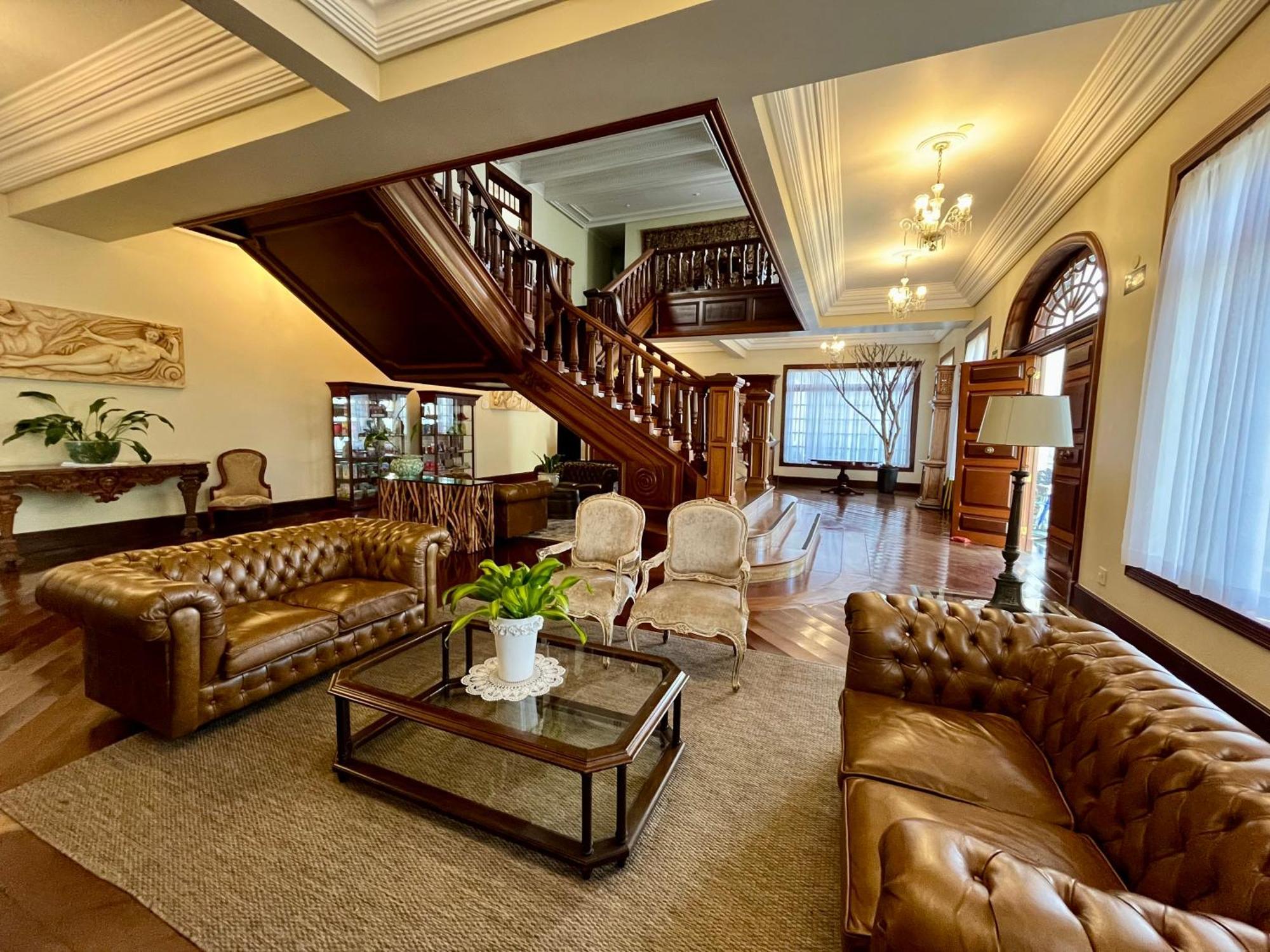 Aroso Paco Hotel Pedra Azul  Bagian luar foto The lobby of the hotel
