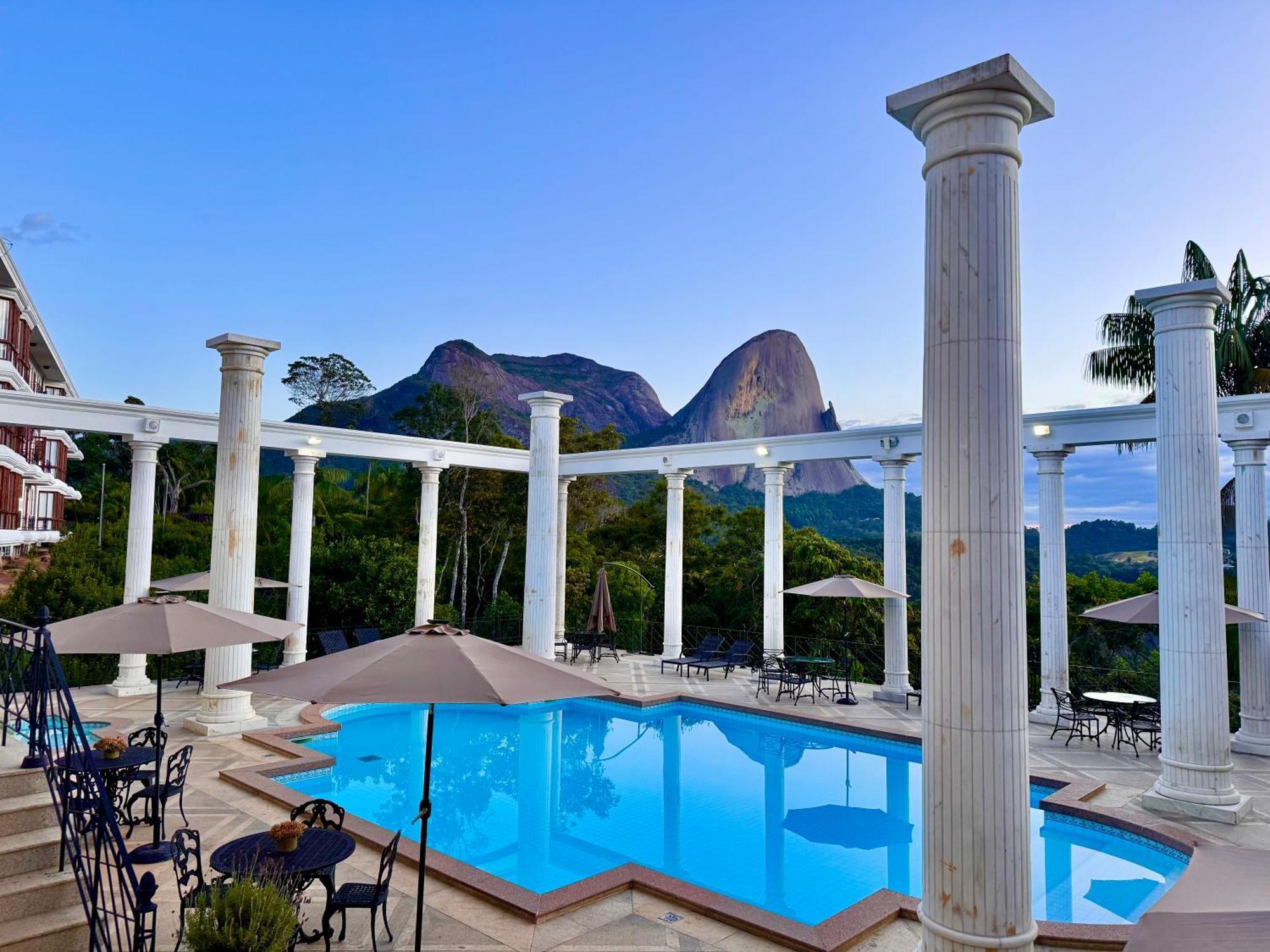 Aroso Paco Hotel Pedra Azul  Bagian luar foto The Sugarloaf Mountain